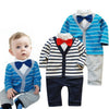 New Baby Boy Clothing Stripe Suit Kids Clothes Sets Bebe Clothing