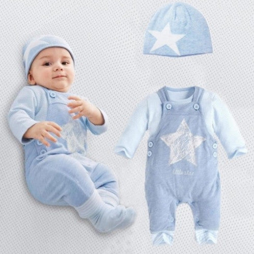 Newborn Baby Clothes Romper Baby Rompers Long Sleeve Cotton